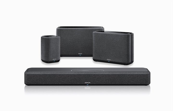 Denon HOMESB550 Home Sound Bar 550 3D Surround Sound from a Compact Sound Bar