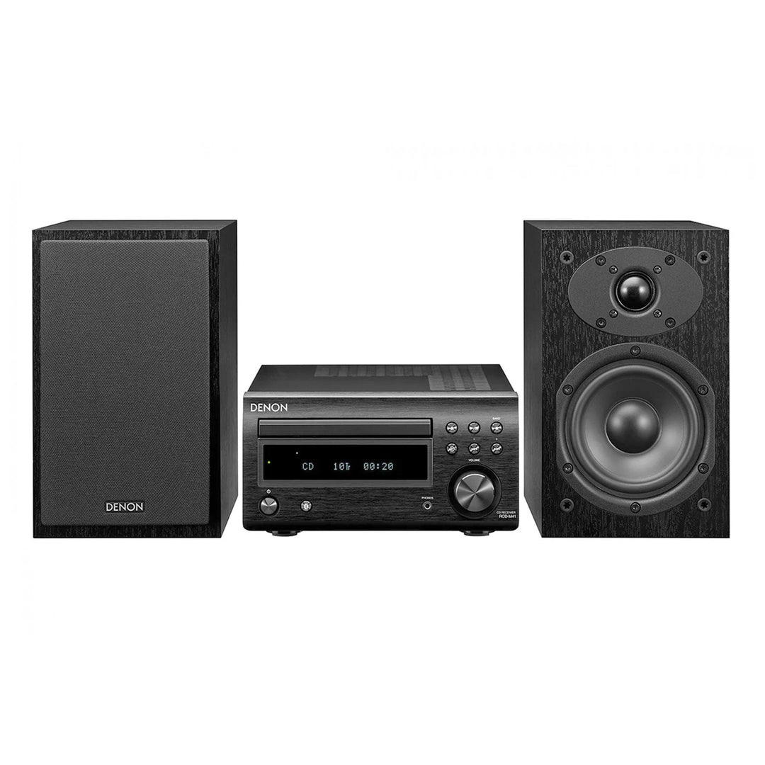 Denon: D-M41S Mini Stereo System w/ CD Player, Bluetooth