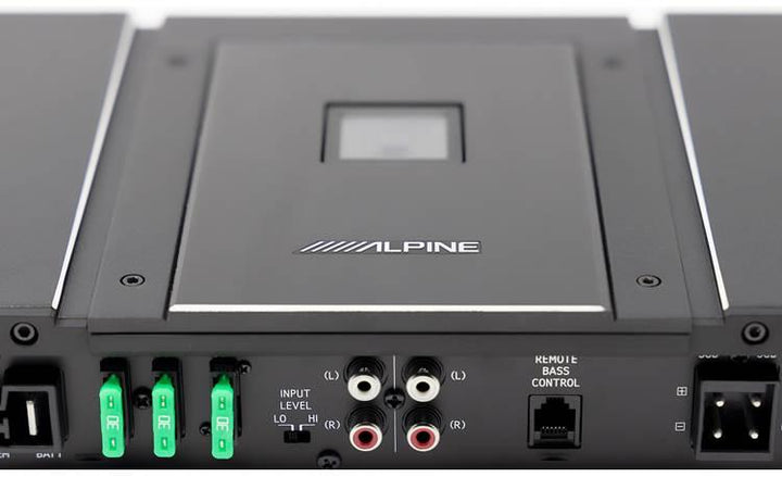 Alpine HDA-M80 Status Series Mono Subwoofer Amplifier: 800W RMS at 2Ω