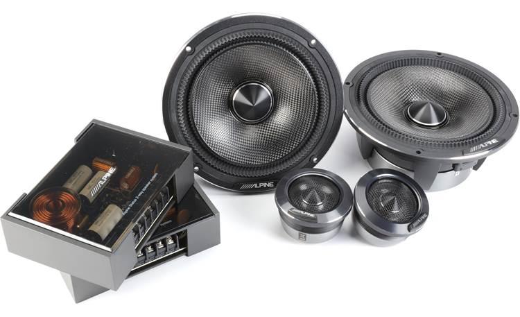 Alpine HDZ-65C Status Series Hi-Res 6.5" 2-Way Component Speaker System