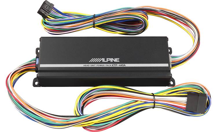 Alpine KTP-445A Power Pack Compact Upgrade Amplifier – 45W RMS x 4