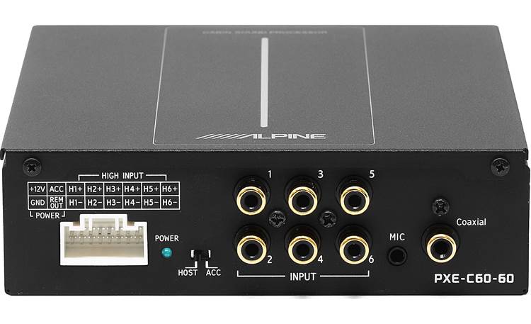 Alpine OPTIM™6 PXE-C60-60 6-Channel Digital Signal Processor with Automatic Sound Tuning