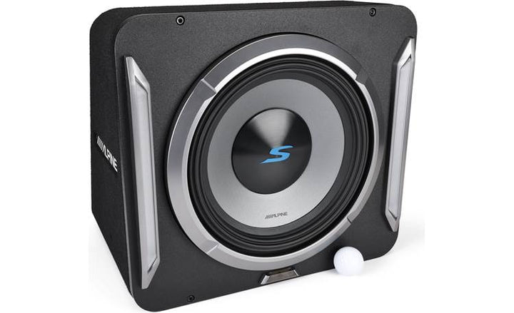 Alpine S2-SB12 PrismaLink™ S2-Series 12" Sealed Subwoofer Enclosure with RGB Lighting