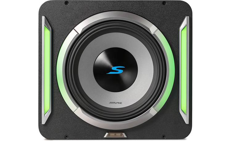 Alpine S2-SB12 PrismaLink™ S2-Series 12" Sealed Subwoofer Enclosure with RGB Lighting