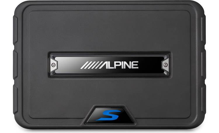 Alpine SS-SB10 S-Series Shallow Sealed Downward-Firing Enclosure 10" Subwoofer