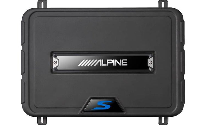 Alpine SS-SB10 S-Series Shallow Sealed Downward-Firing Enclosure 10" Subwoofer