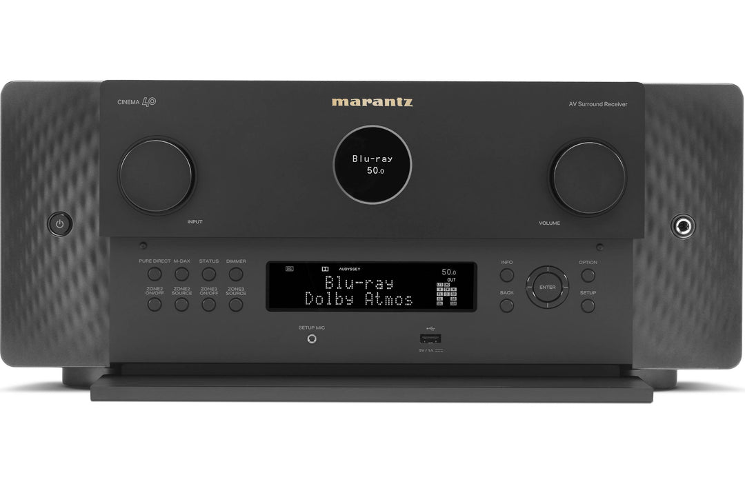 Marantz Cinema 40 9.4 Channel A/V Receiver with Dolby Atmos and Built-In Streaming