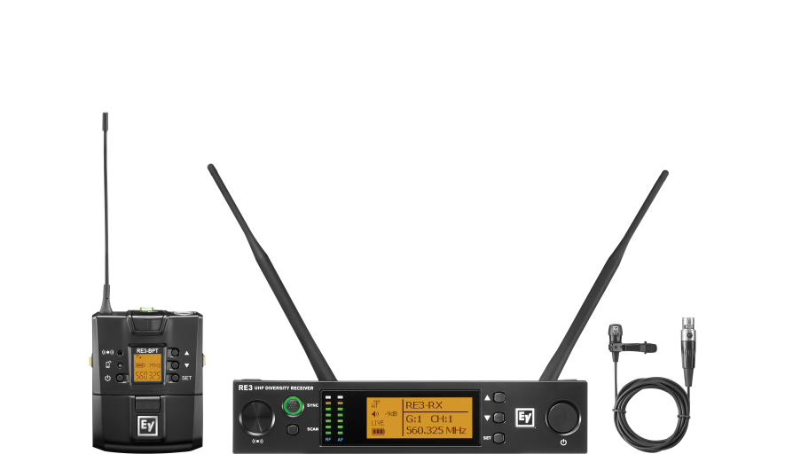 Electro-Voice EV RE3-BPT-5L Wireless Bodypack Transmitter 488-524 MHz