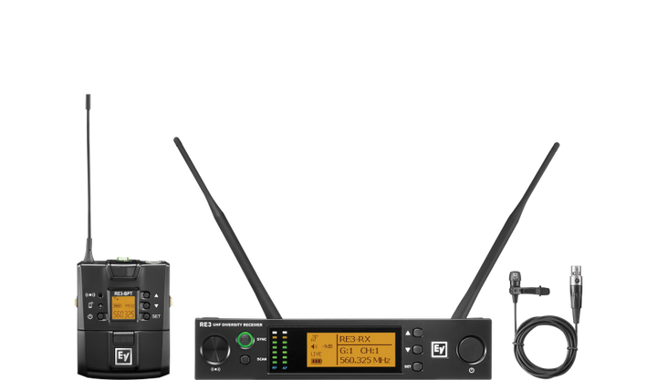 Electro-Voice EV RE3-BPT-5L Wireless Bodypack Transmitter 488-524 MHz