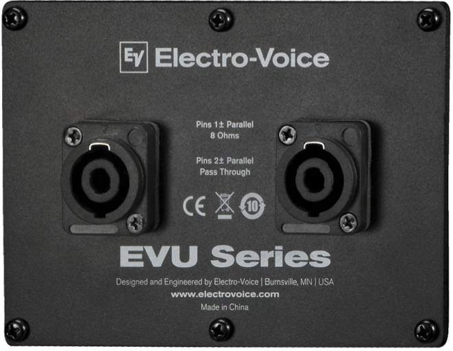 Electro-Voice EVU-CDNL4 Cover Plate Kit – Durable, Professional Design