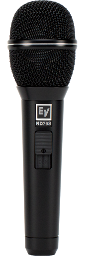 Electro-Voice EV ND76S Dynamic Cardioid Vocal Microphone with On/Off Switch