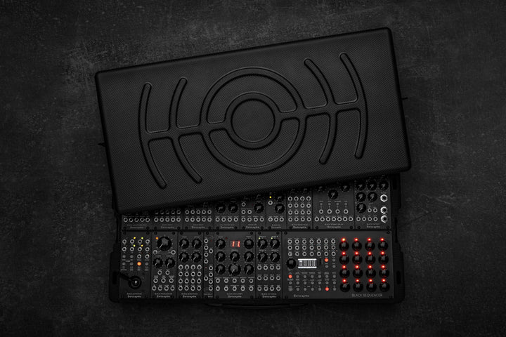 Erica Synths Black System III in Carbon Fiber Travel Case