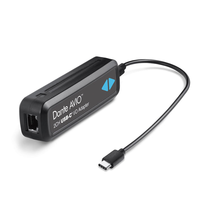 Audinate ADP-USBC-AU-2X2 Dante AVIO 2x2 USB-C I/O Adapter