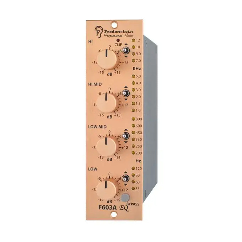 Fredenstein F603A – 500 Series High-Q Four-Band Equalizer Module