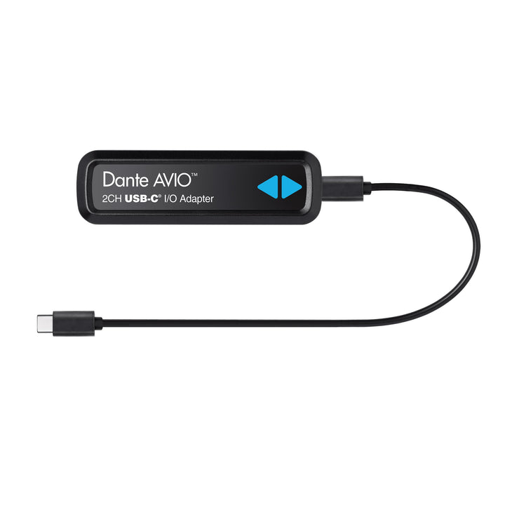 Audinate ADP-USBC-AU-2X2 Dante AVIO 2x2 USB-C I/O Adapter