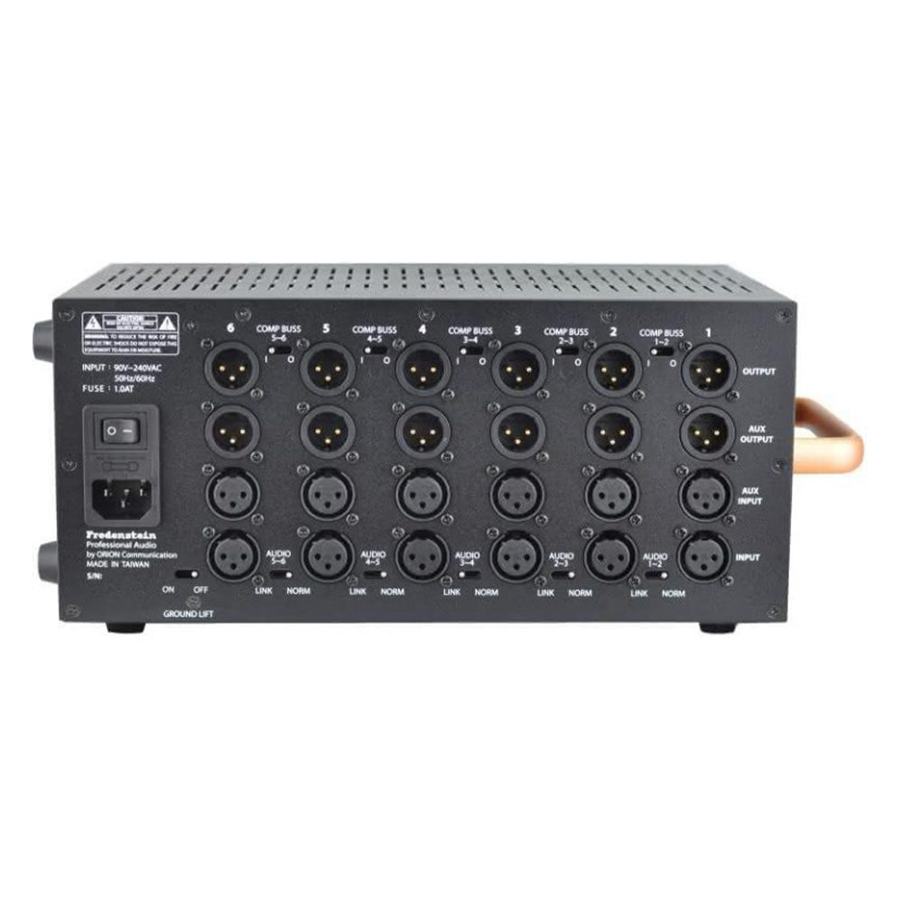 Fredenstein Bento 6S High-Performance Six-Slot 500 Series Chassis BENTO6S