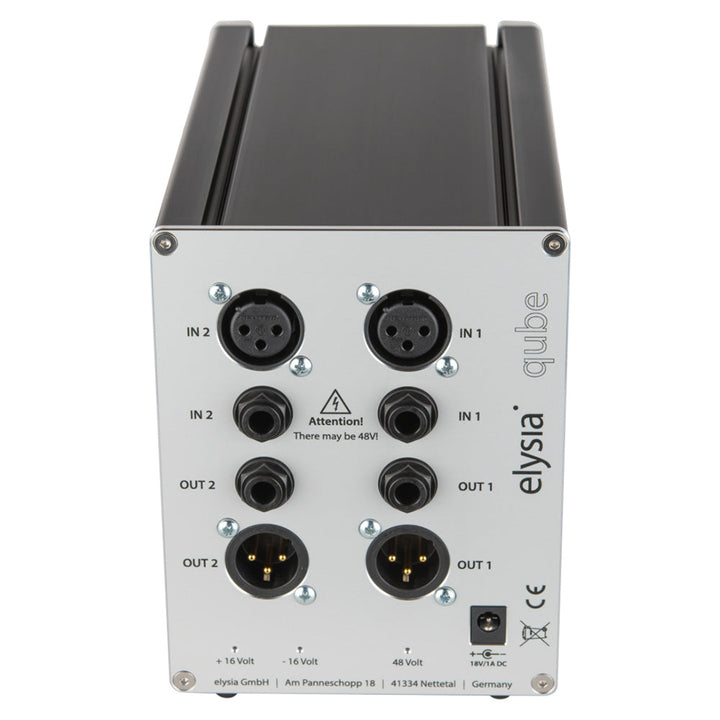 Elysia nvelope qube – Dual-Channel Transient Shaper with Desktop Chassis