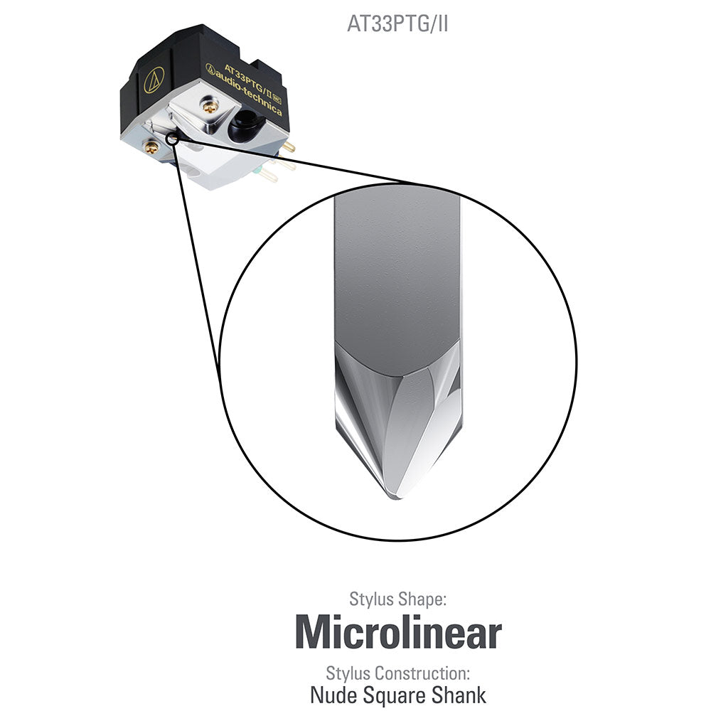 Audio-Technica Dual Moving Coil Cartridge AT33PTG/2