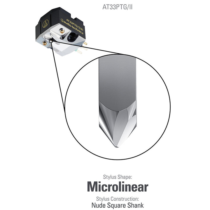 Audio-Technica Dual Moving Coil Cartridge AT33PTG/2