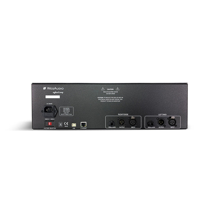 WesAudio ngBusComp Stereo Bus Compressor with Digital Recall