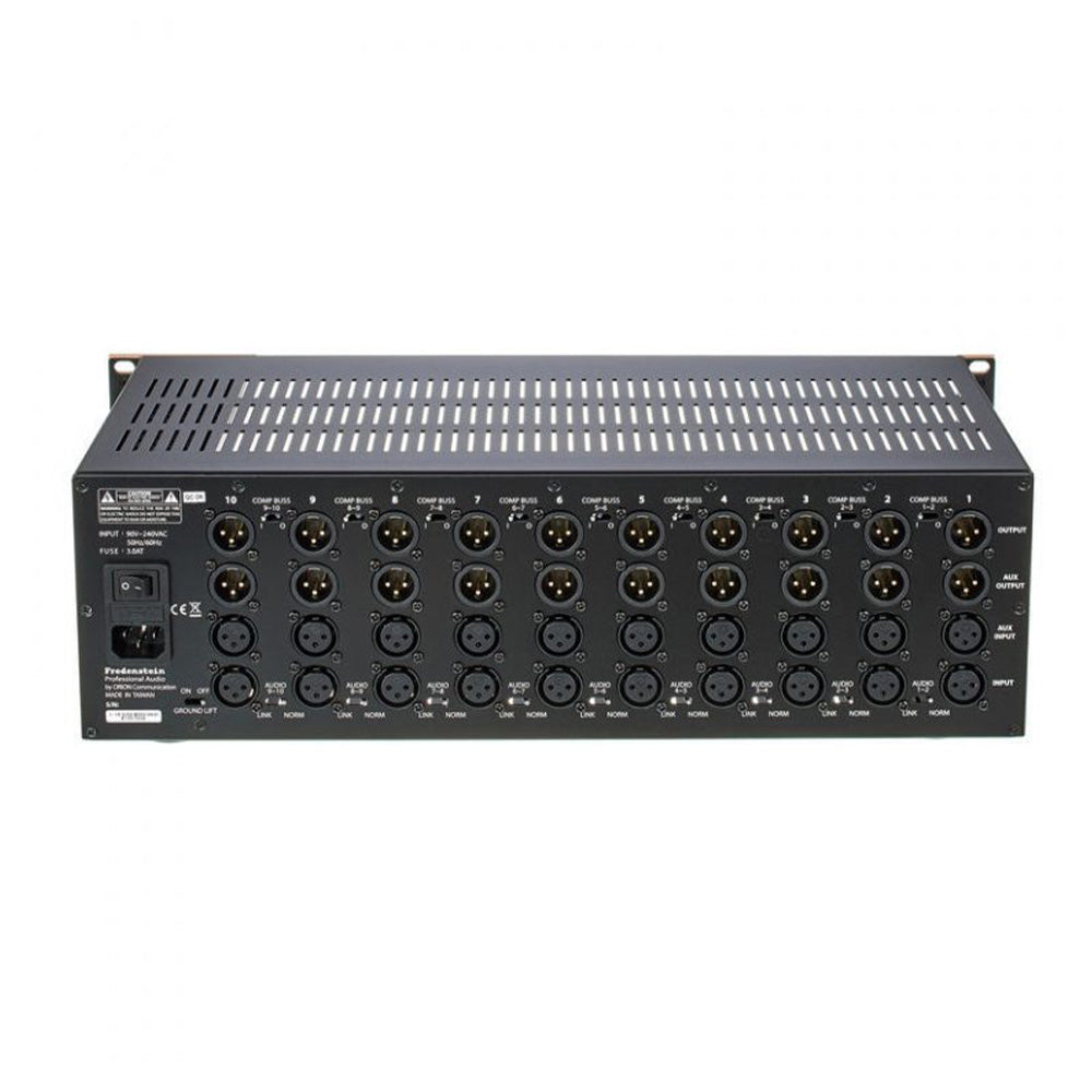 Fredenstein Bento 10S - High-Performance 10-Slot 500 Series Chassis BENTO10S