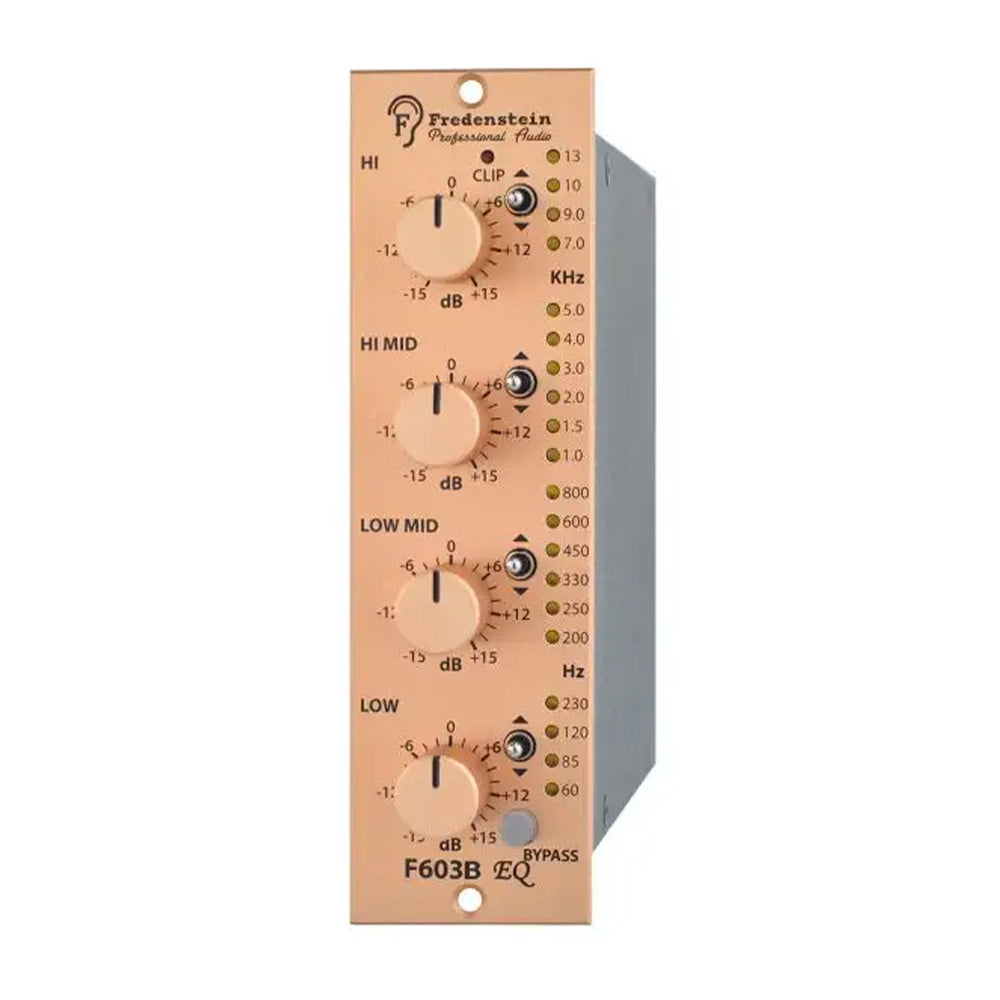 Fredenstein F603B – 500 Series Low-Q Four-Band Equalizer Module