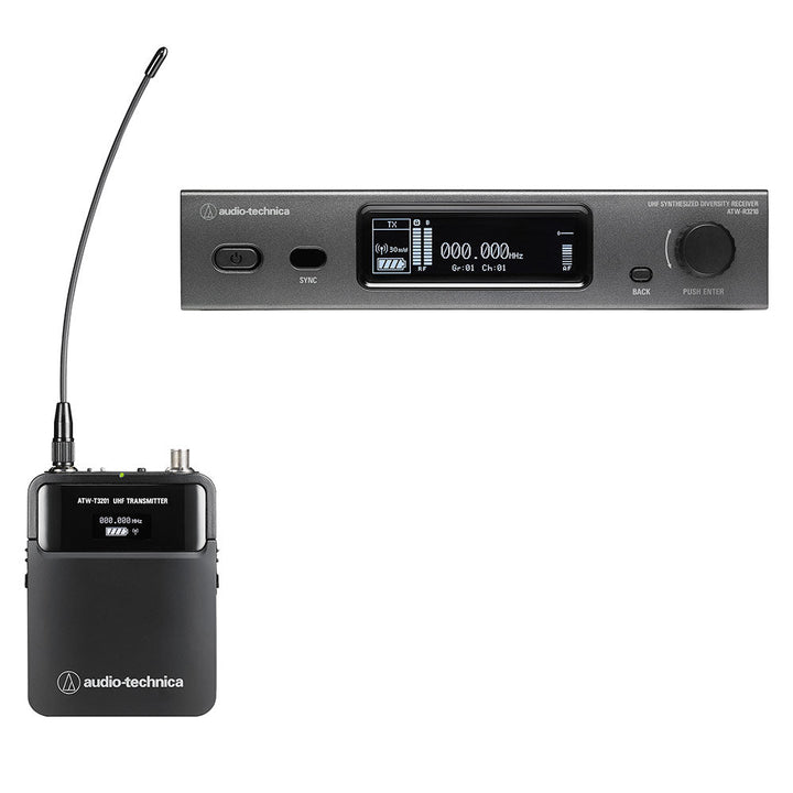 Audio-Technica ATW-3211N Network-Enabled Beltpack Wireless System (EE1 Band / 530-590 MHz)