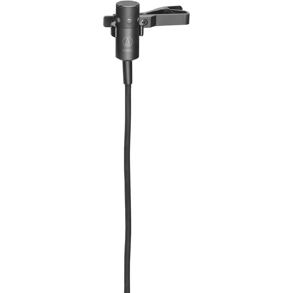 Audio-Technica AT831CT4 Cardioid Lavalier Microphone (TA4F Connection)