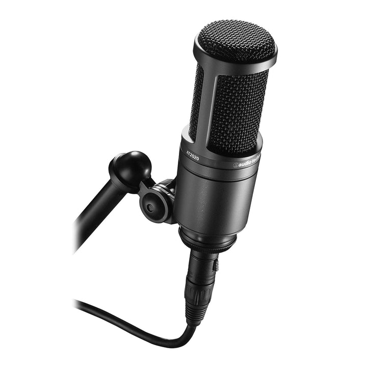 Audio-Technica AT2020 Side-Address Cardioid Large Diaphragm Condenser Studio Microphone