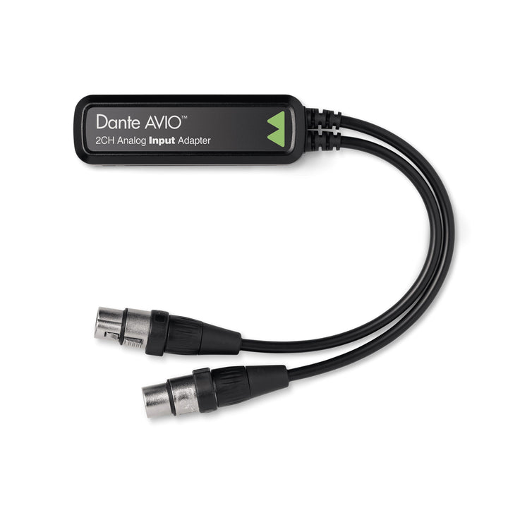 Audinate ADP-DAI-AU-2X0 Dante AVIO 2-Channel Analog Input Adapter – Seamless Analog to Dante