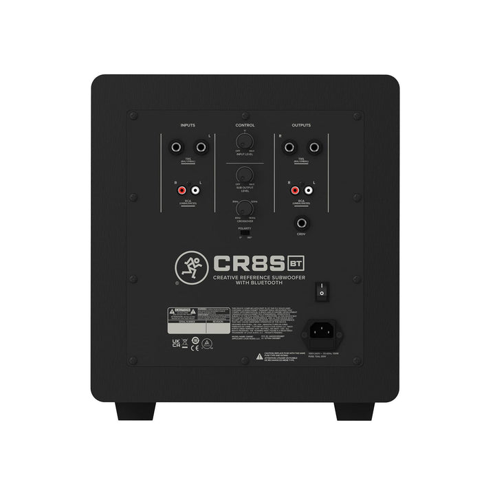 Mackie CR8SBT 8-Inch Active Studio Subwoofer with Bluetooth and Remote Control