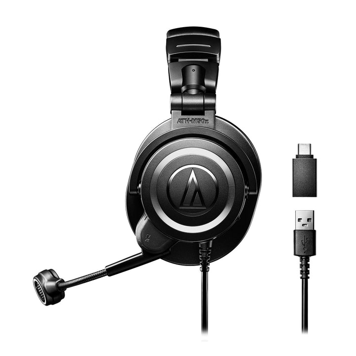 Audio-Technica ATH-M50XSTS-USB StreamSet - Broadcast or Streaming Headset (USB Connectors)