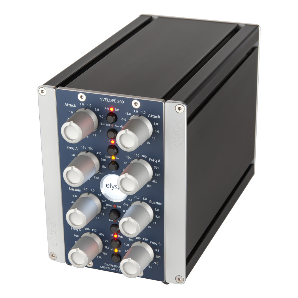 Elysia nvelope qube – Dual-Channel Transient Shaper with Desktop Chassis