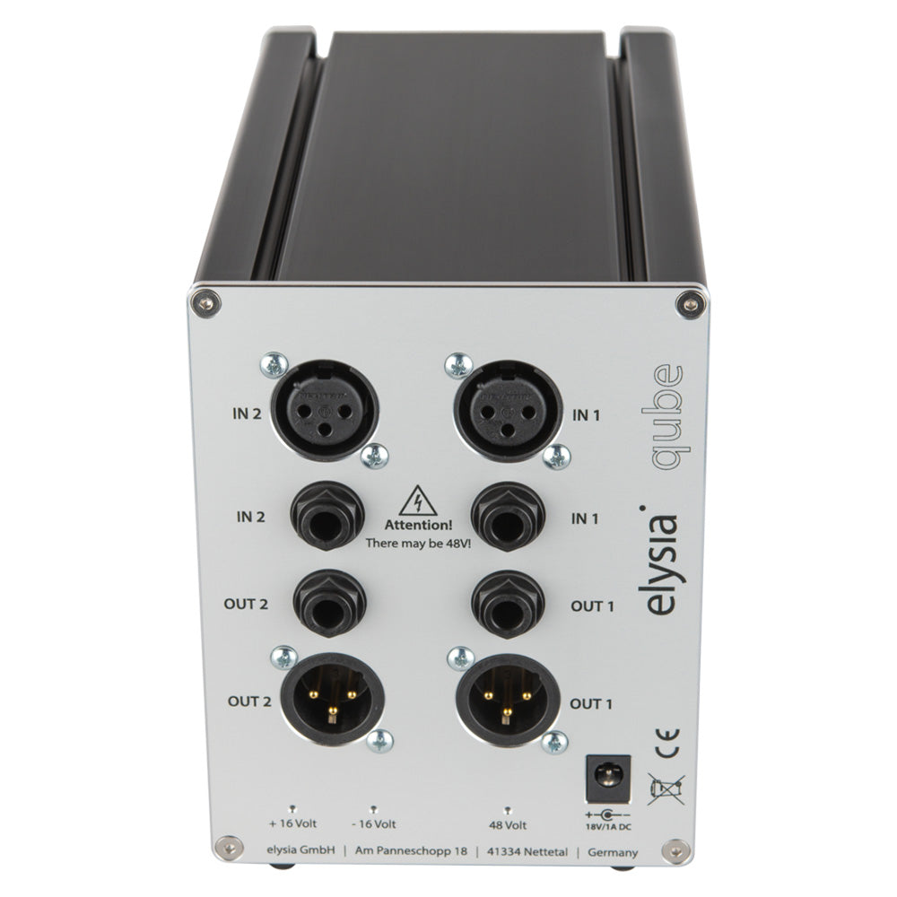 Elysia xfilter qube – Class-A Stereo EQ with Desktop Qube Chassis