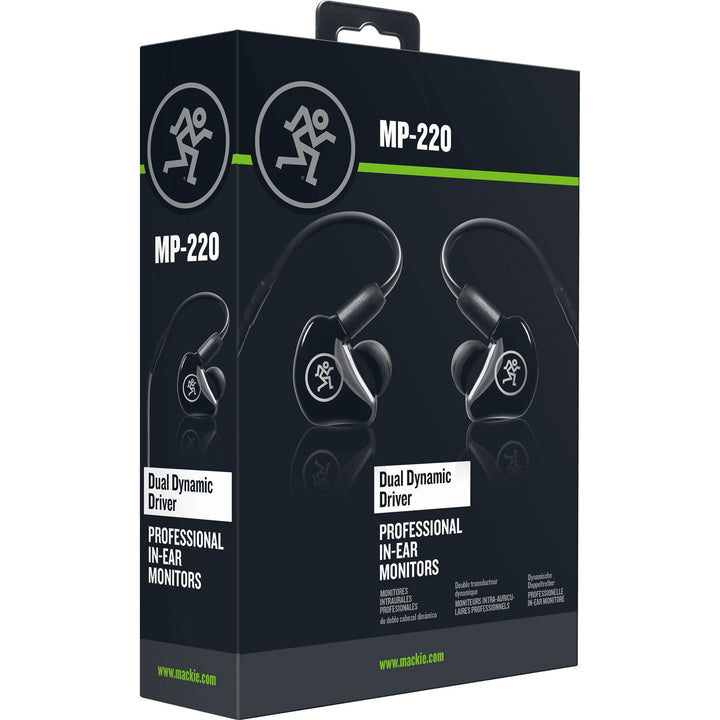 Mackie MP-220 Professional In-Ear Monitors for Exceptional Sound Quality